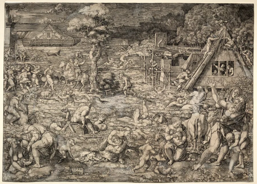 The Deluge by Dirk Vellert