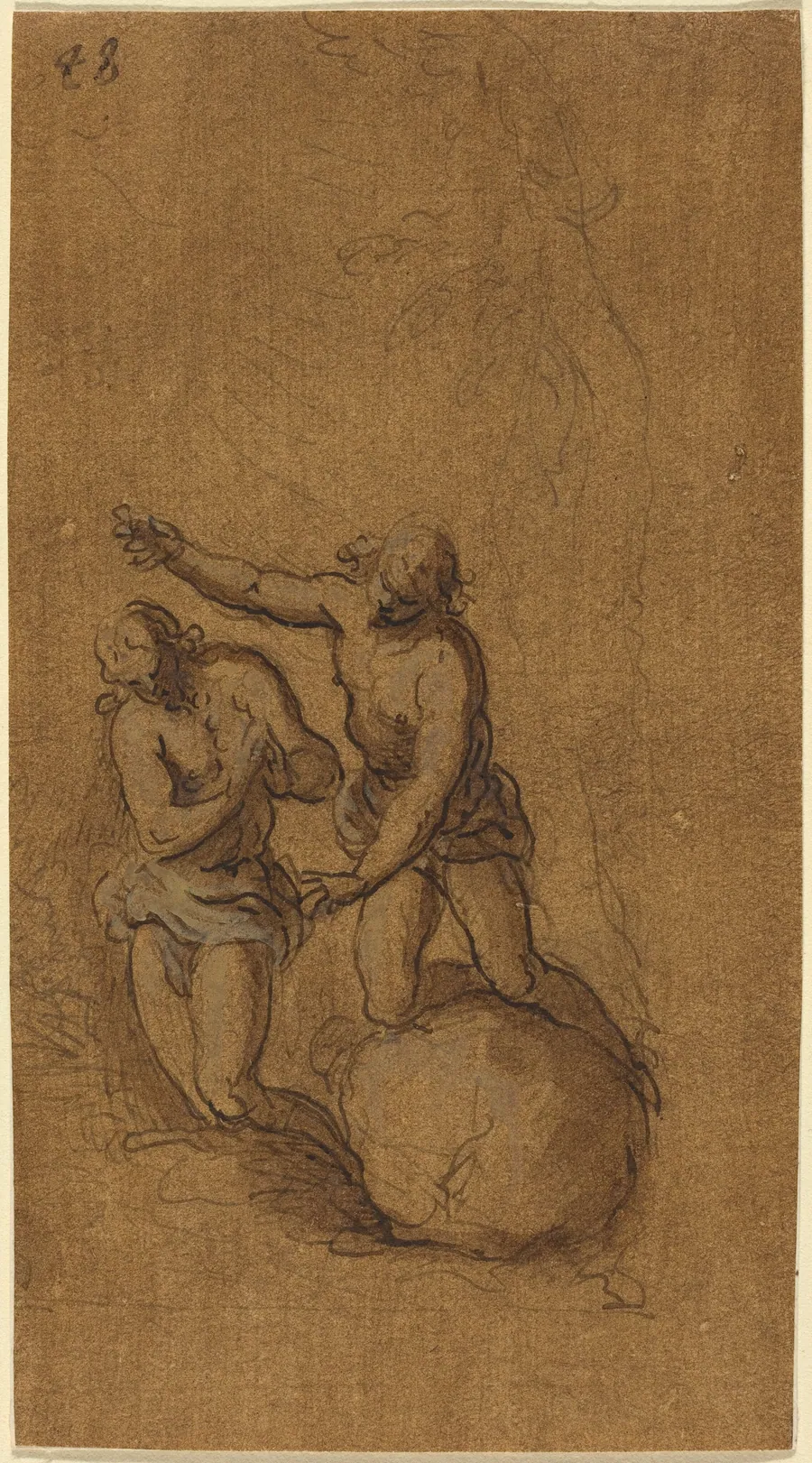 The Baptism of Christ by Jacopo Palma il Giovane