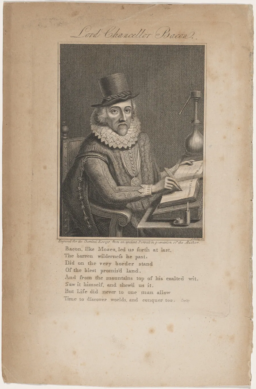 Lord Chancellor Bacon by J. Dadley