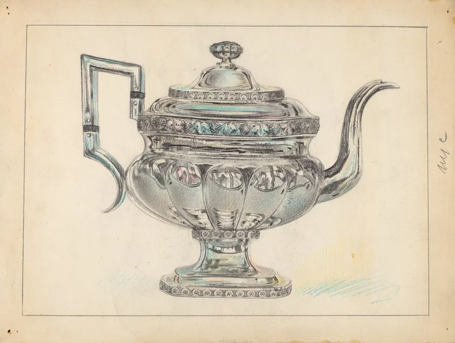 Teapot by American 20th Century