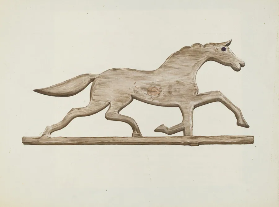 Horse Weather Vane by Lloyd Broome