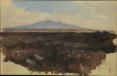 Catania and Mount Etna