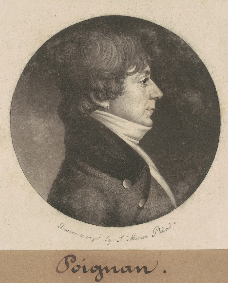 Poignan by Charles B. J. Févret de Saint-Mémin