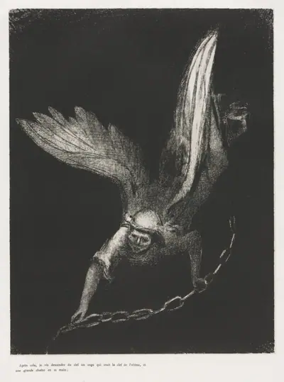 And I Saw an Angel Coming Down from Heaven, Having the Key of the Bottomless Pit and a Great Chain in His Hand