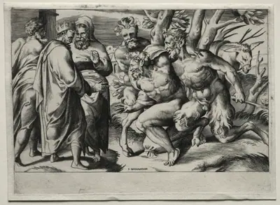 Silenus and King Midas