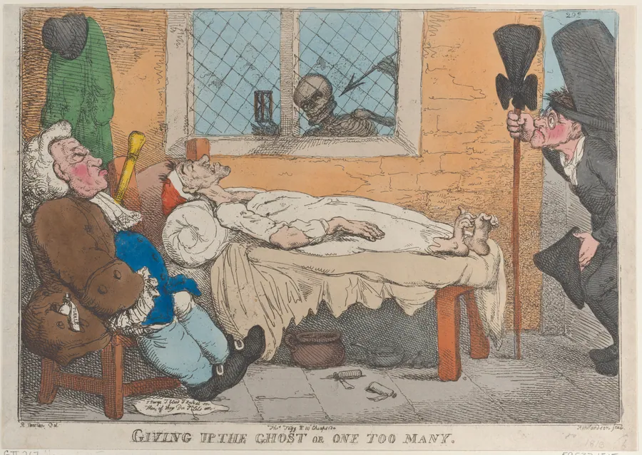 Giving Up the Ghost or One Too Many by Thomas Tegg