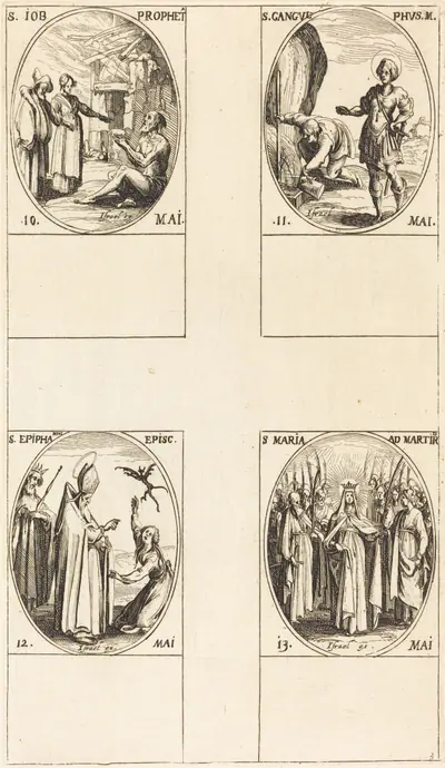 St. Job, Prophet; St. Gangulphus; St. Epiphanius; St. Mary of Martyrs