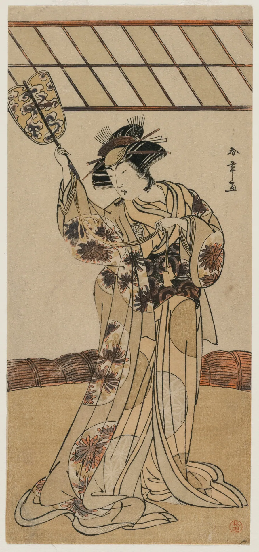 Segawa Kikunojō III as Teruha by Katsukawa Shunshō