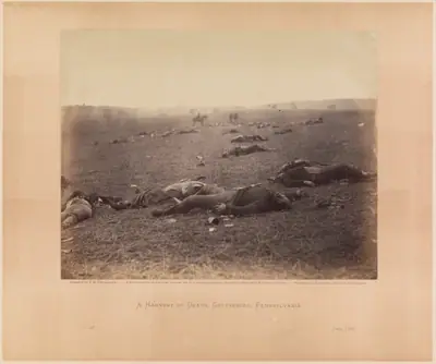 A Harvest of Death, Gettysburg, Pennsylvania