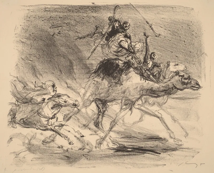 Camel Rider by Max Slevogt