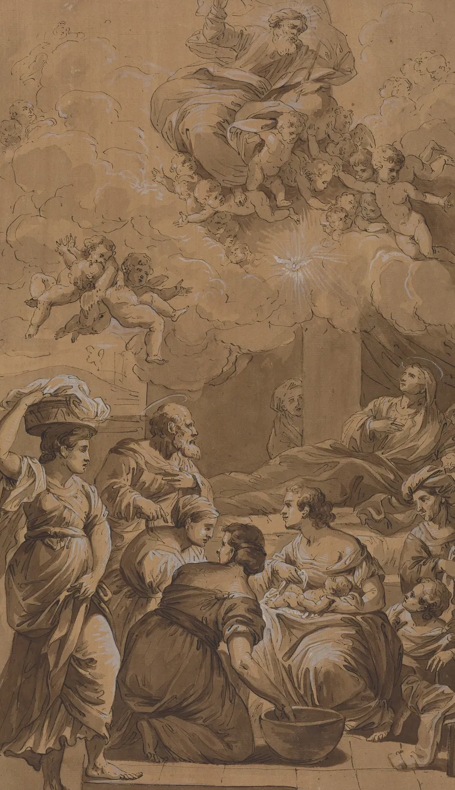 Birth of the Virgin by Anonymous Artist