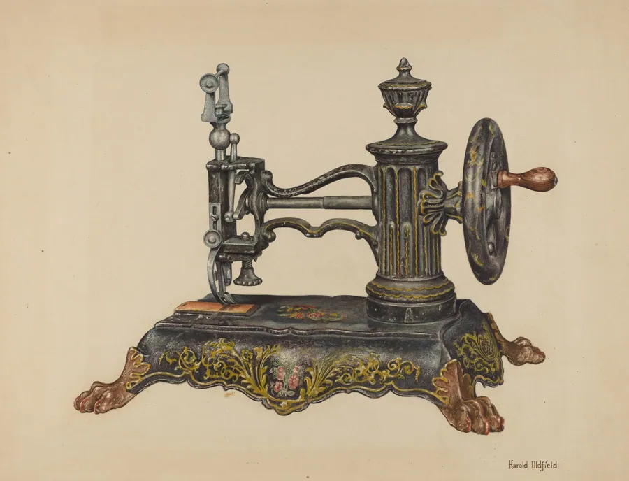 Sewing Machine by Harold Oldfield