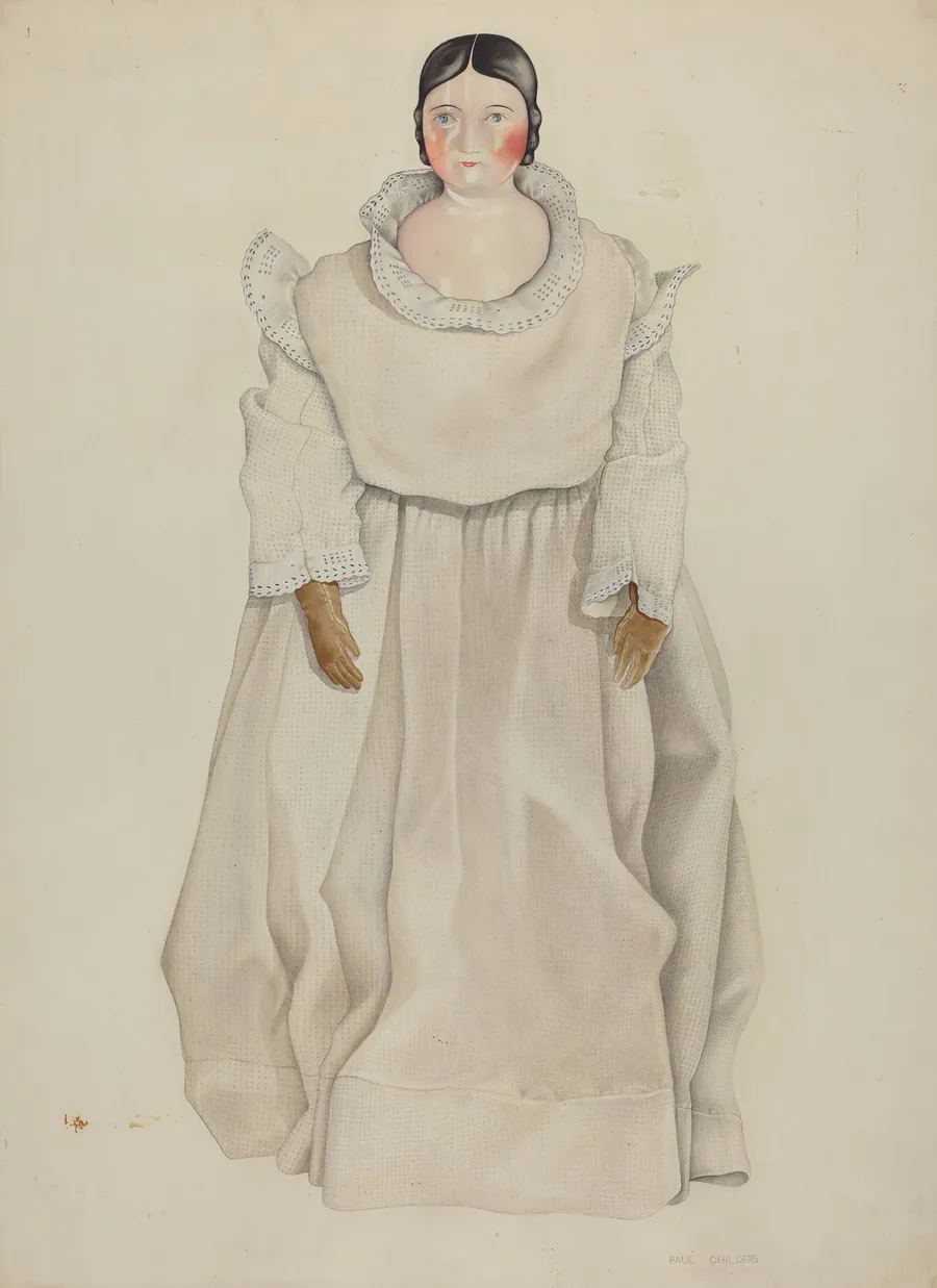 China Headed Doll by William Paul Childers