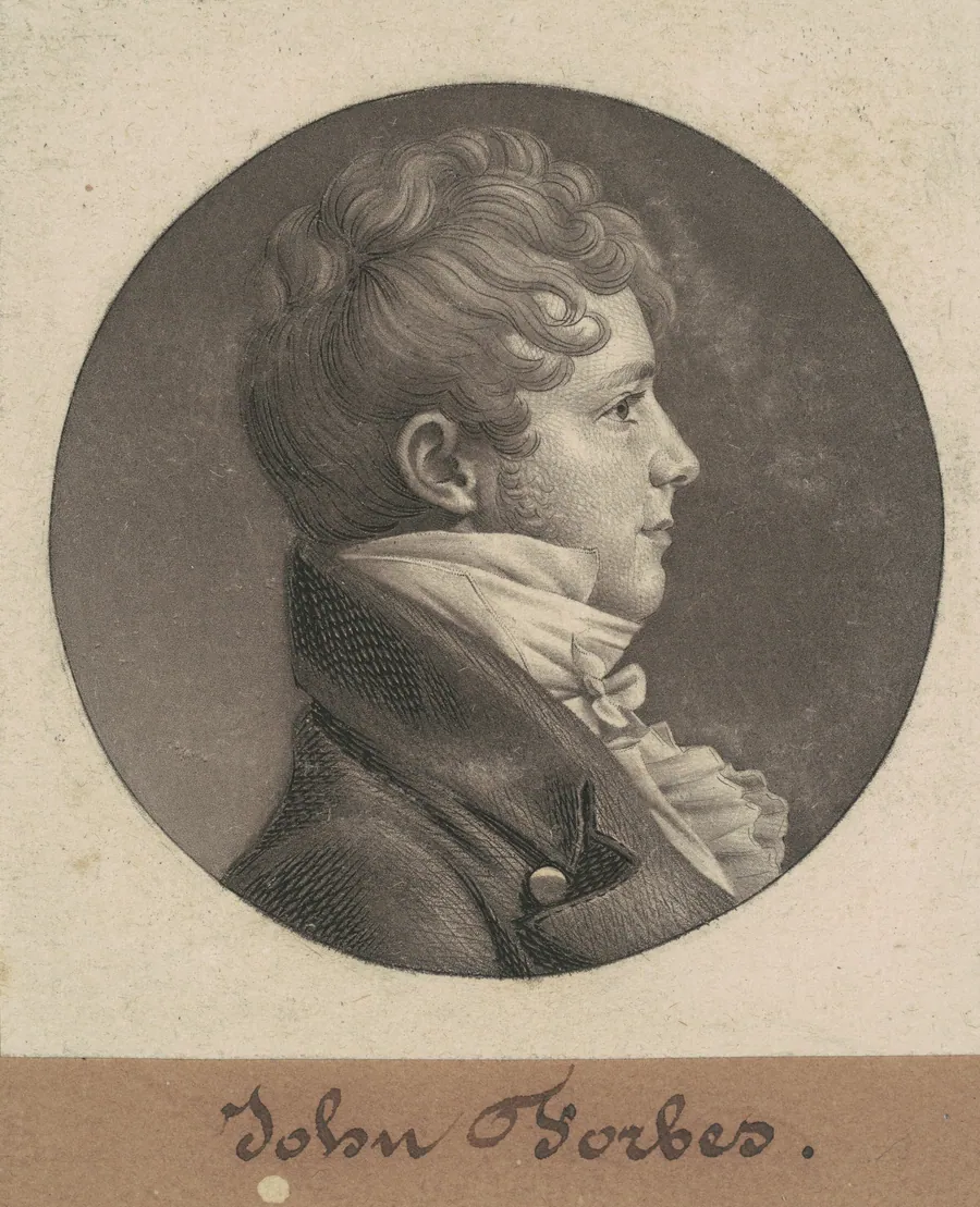 John Goddard by Charles B. J. Févret de Saint-Mémin