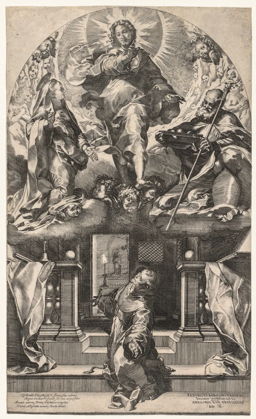 The Vision of St. Francis by Federico Barocci