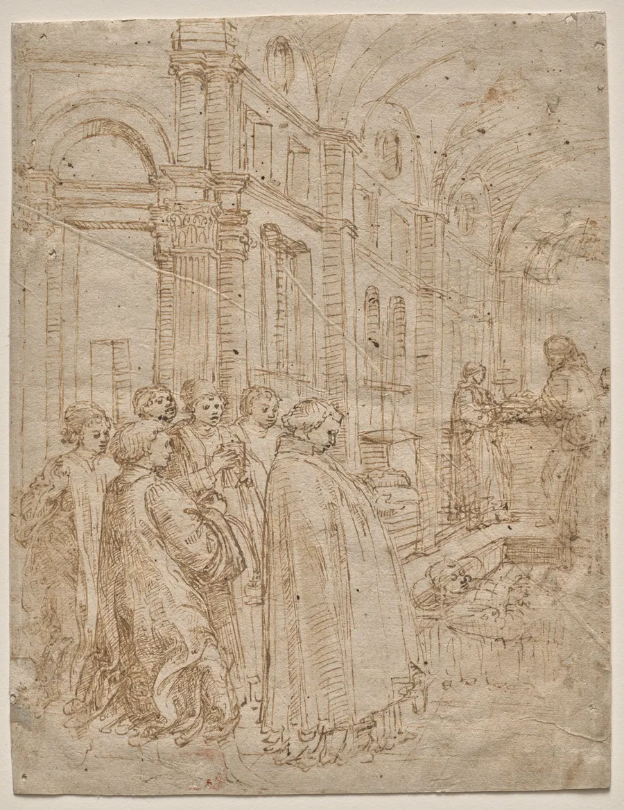 The Funeral of Saint Stephen by Fra Filippo Lippi