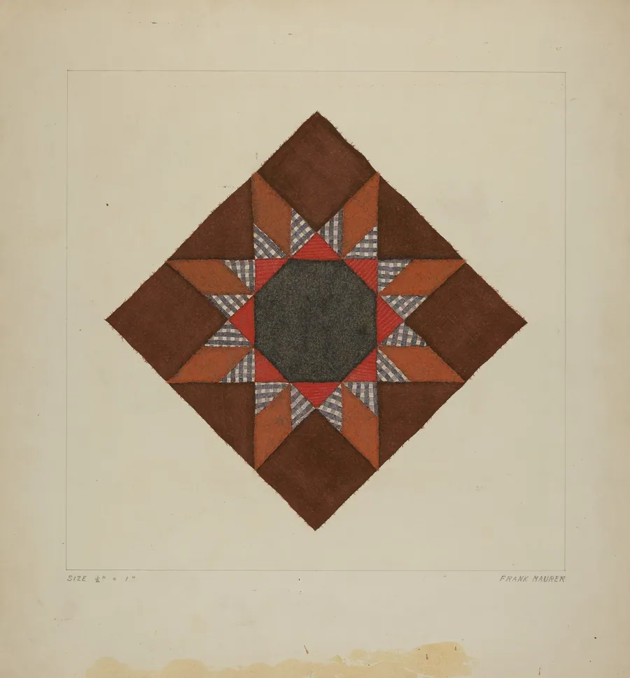 Quilt Block by Frank Maurer