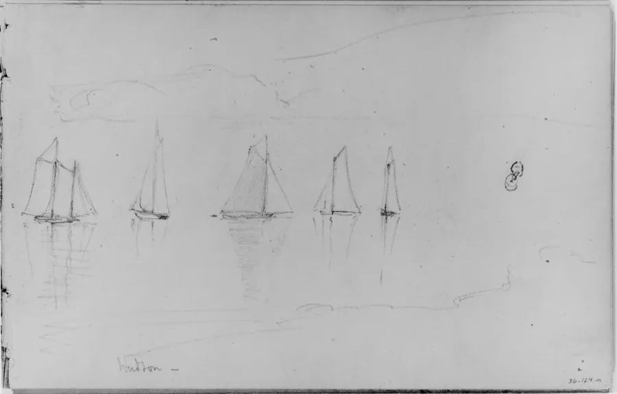 Hudson (from Sketchbook) by Daniel Huntington