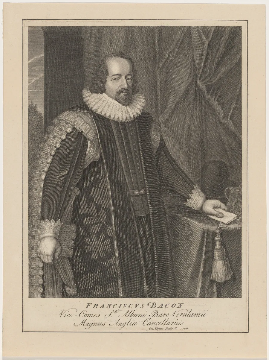 Francis Bacon, Viscount Saint Albans by George Vertue
