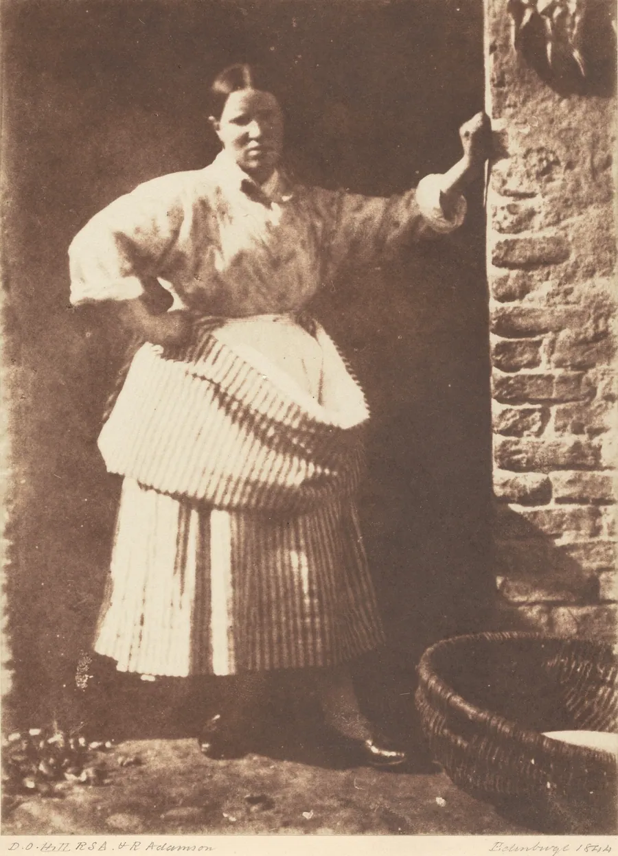 A Newhaven Fisherwoman by David Octavius Hill