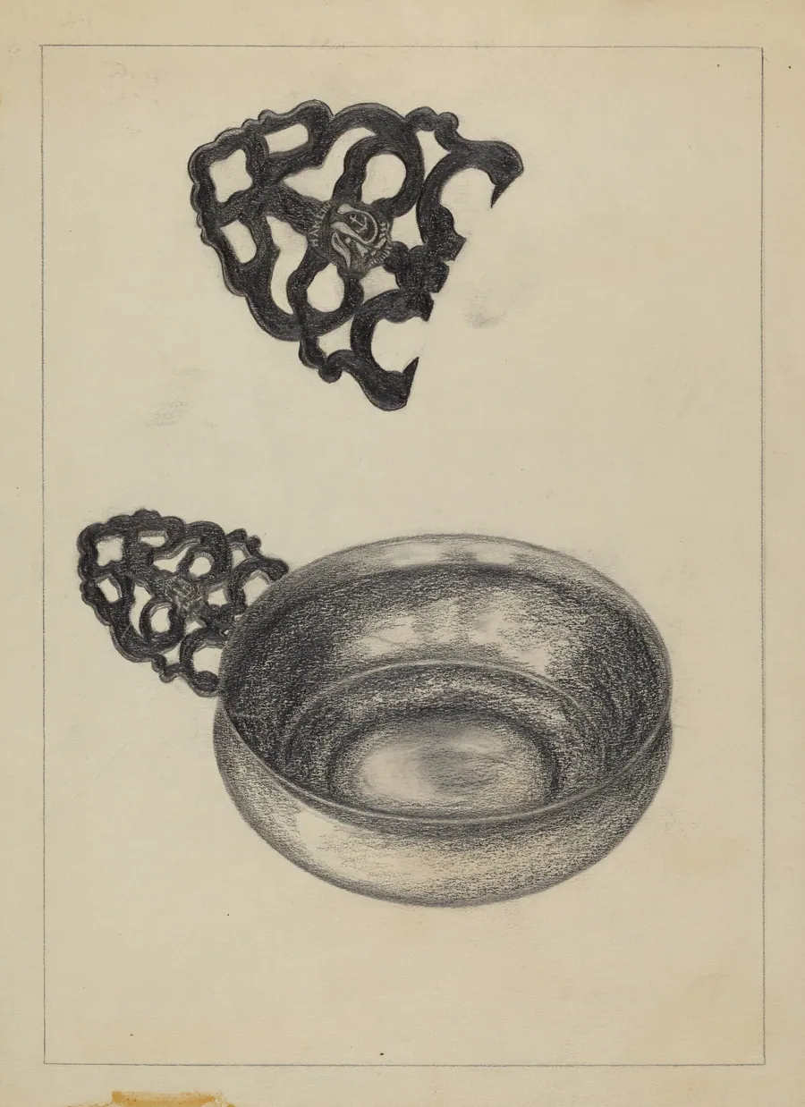 Silver Porringer by Rollington Campbell