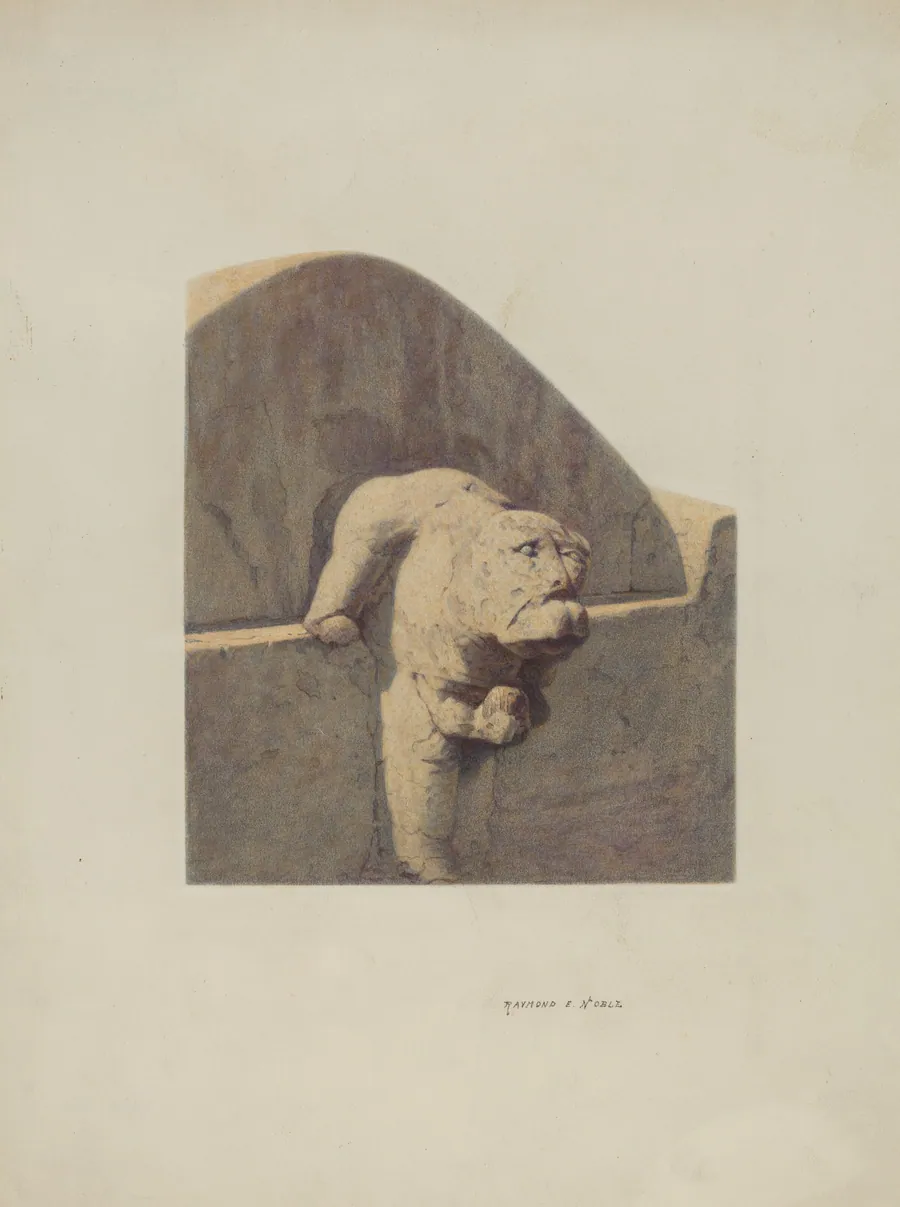 Water Spout, Sandstone by Raymond E. Noble