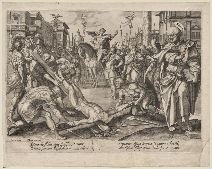 St. Peter by Hendrick Goltzius