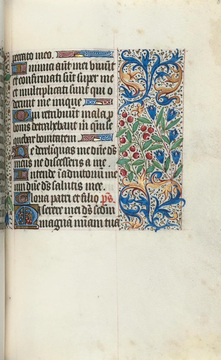 Book of Hours (Use of Rouen): fol. 85r by Master of the Geneva Latini