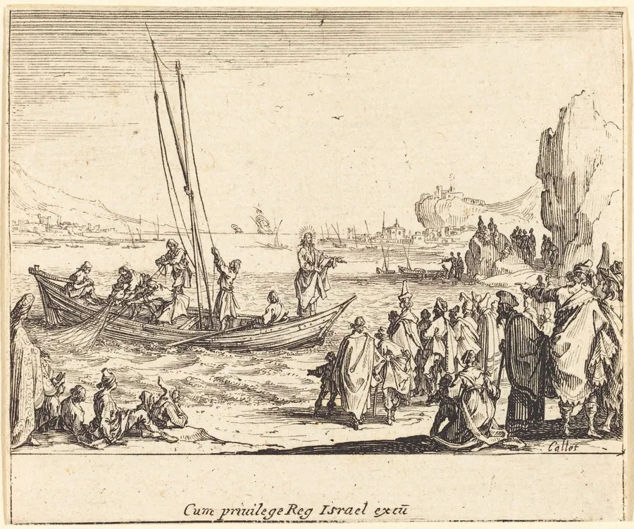 Fisher of Men by Jacques Callot