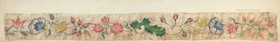 Bed Valance Detail by Isabella Ruth Doerfler