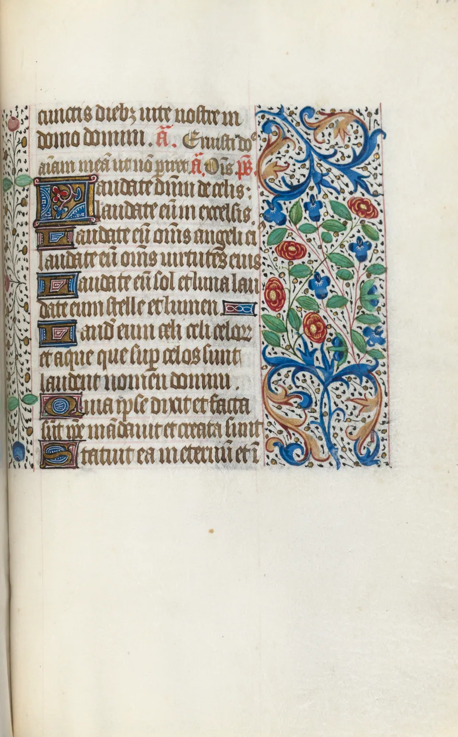 Book of Hours (Use of Rouen): fol. 141r by Master of the Geneva Latini