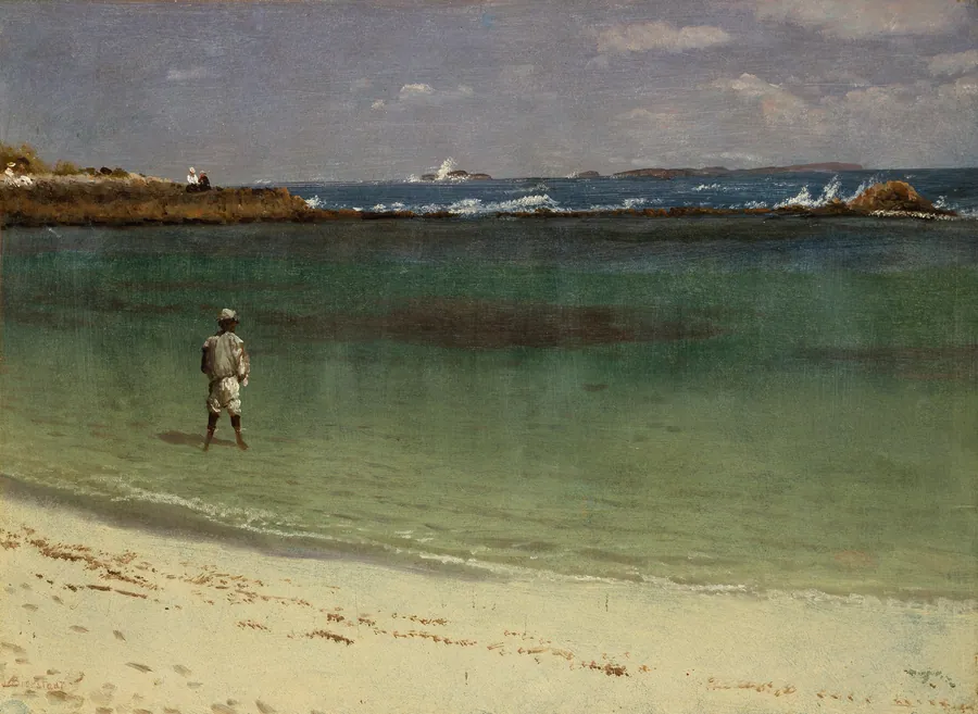 West Indies Coast Scene by Albert Bierstadt, American, b. Solingen, Germany, 1830–1902