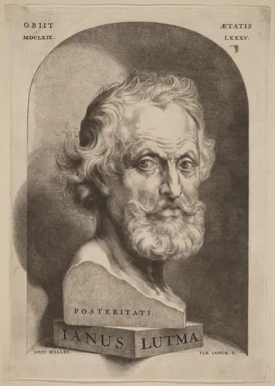 Janus Lutma Posteritati (Jan Lutma the Elder)