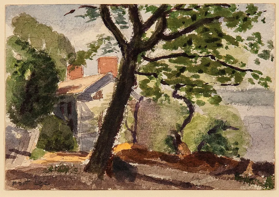Fort Lee by Oscar Bluemner, American, b. Prenzlau, Germany, 1867–1938