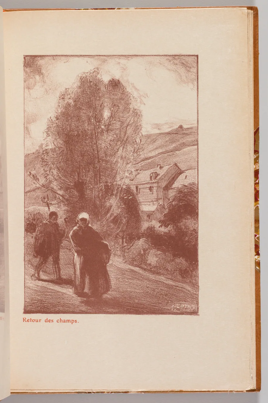 Catalogue de L'Exposition de Auguste Lepère: Return from the Fields (Auguste Lepère: Retour des champs) by Auguste Louis Lepère