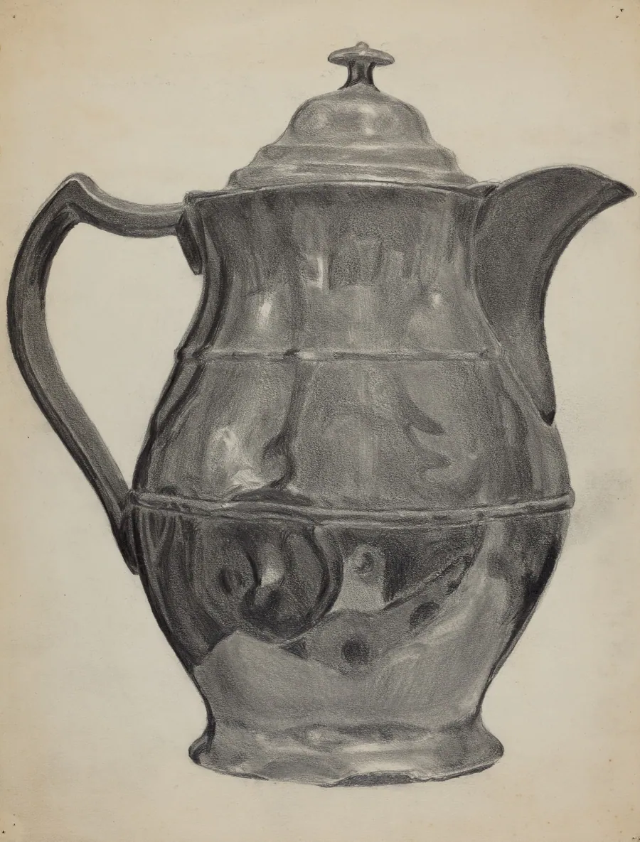 Pewter Pitcher by Francis Borelli