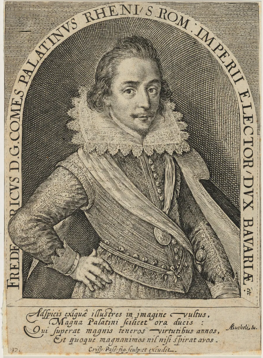 Frederick V, Elector Palatine, Later King of Bohemia by Crispijn van de Passe I