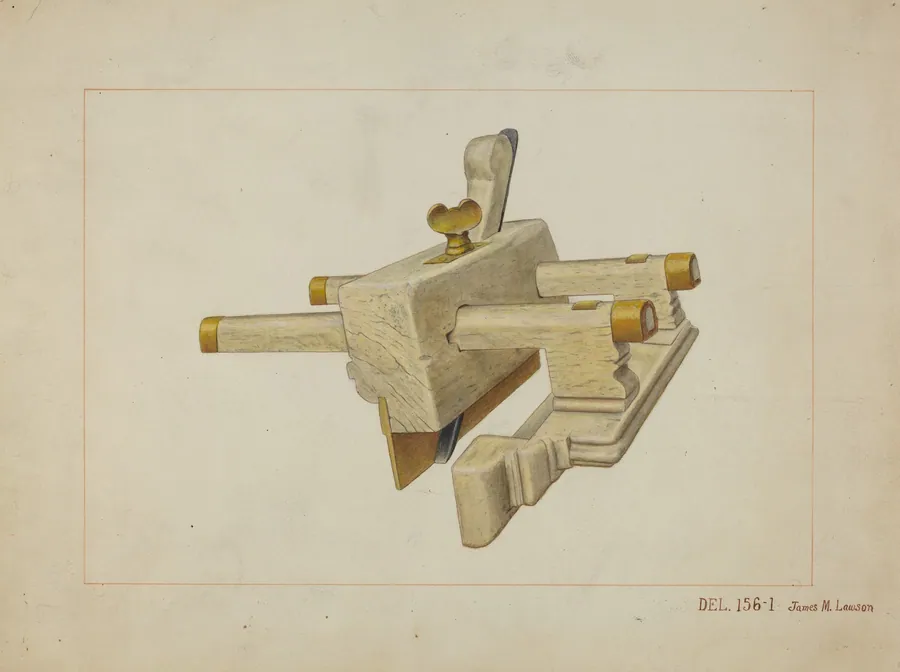 Ivory Carpenter's Plane by James M. Lawson
