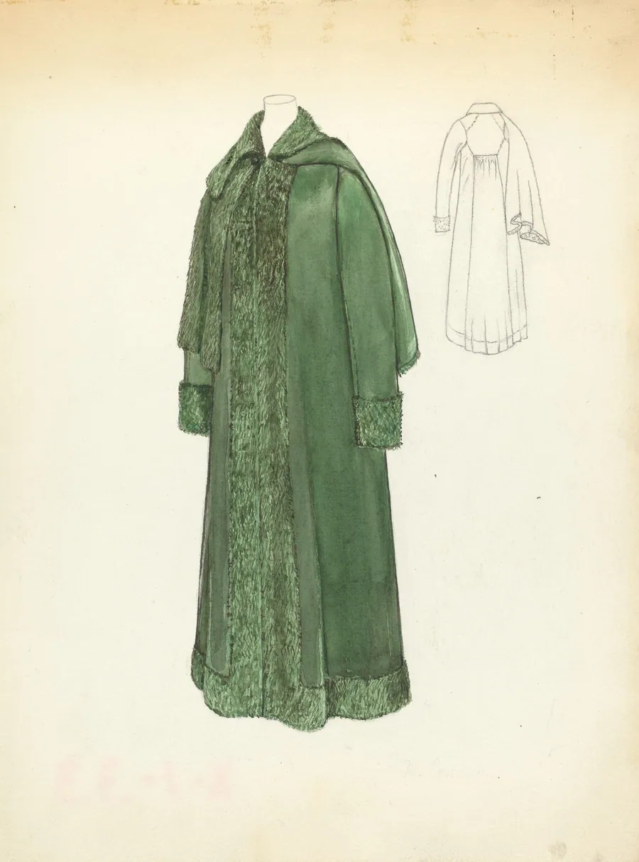 Woman's Coat by Margaret Concha
