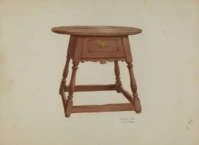 Pa. German Table