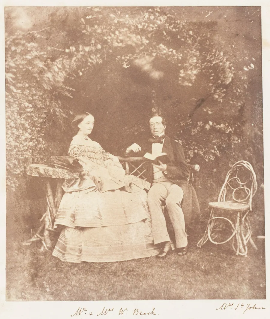 Mr and Mrs W. Beach by Jane Martha St. John