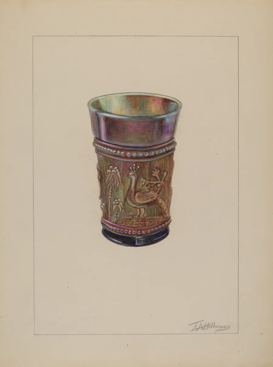 Iridescent Jar by Thomas Holloway