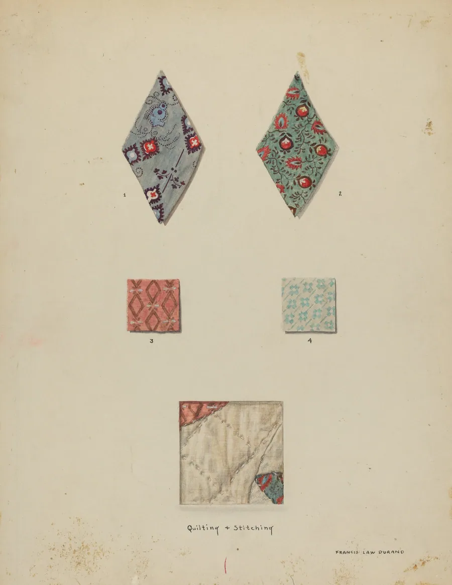 Quilt Patches by Francis Law Durand