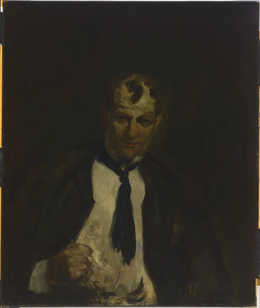George Benjamin Luks by William James Glackens, 13 Mar 1870 - 22 May 1938