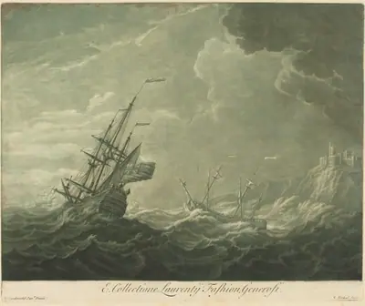 Shipping Scene from the Collection of Lawrence Fashion