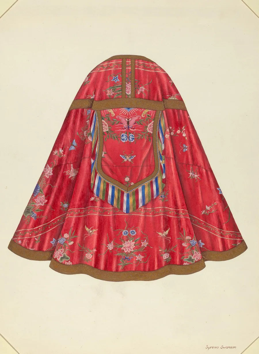 Ecclesiastical Vestment (back view) by Syrena Swanson