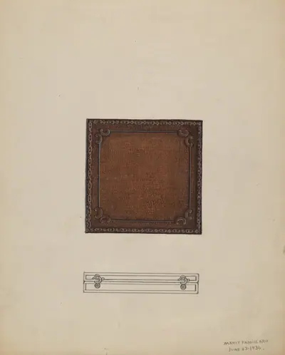 Leather Medal Case