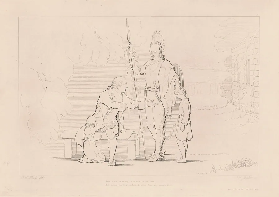 The Little Nurseling, Take Him to Thy Love by Ferdinand Joubert