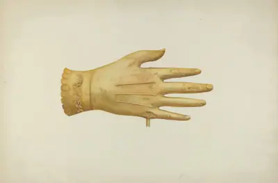 Metal Weather Vane: Glove