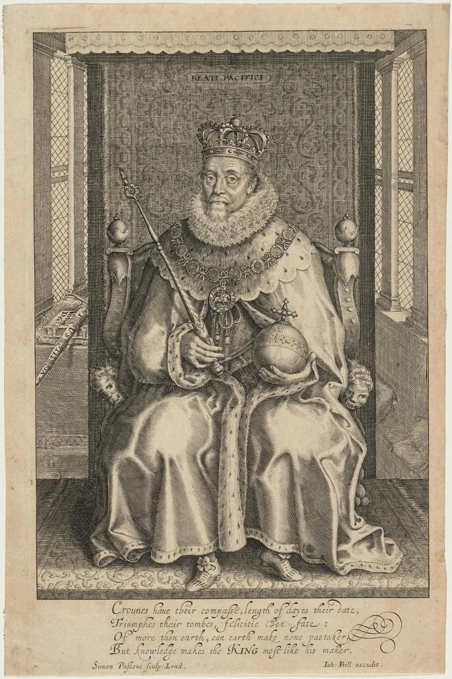James I of England by Simon van de Passe